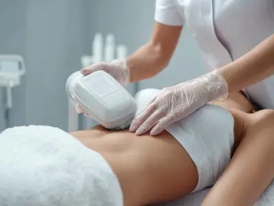 Laser lipo session for fat sculpting and contouring with advance